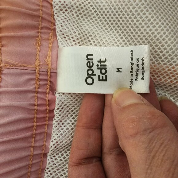 Open Edit Recycled Swim Trunks in Palm Trees Ombre NWT Black Med - Picture 6 of 8